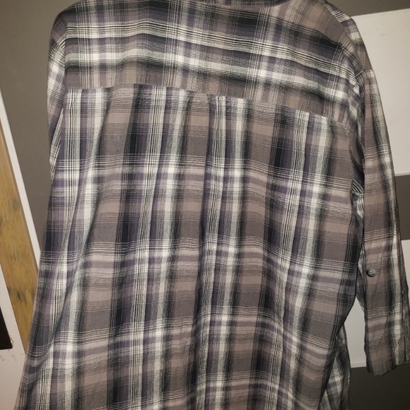 Women’s size 3X cute plaid relativity shirt - Picture 5 of 7